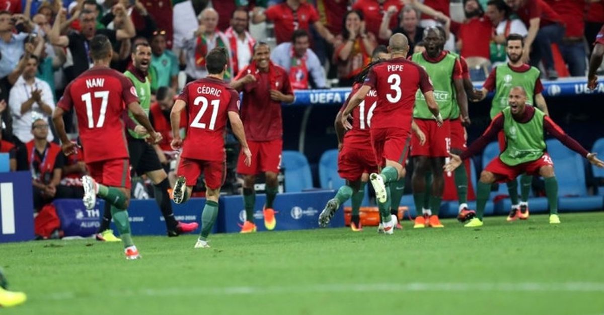 Euro 2016\'da İlk Yarı Finalist Portekiz