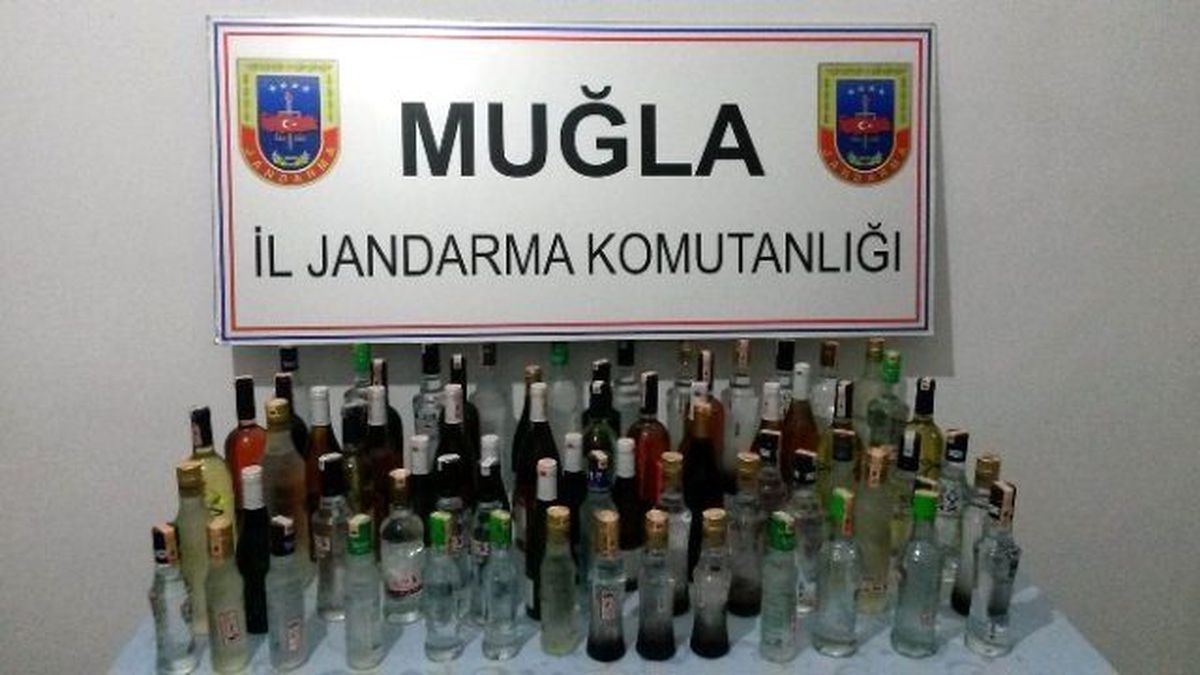 Jandarma\'dan Bayram Öncesi Kaçak İçki Denetimi