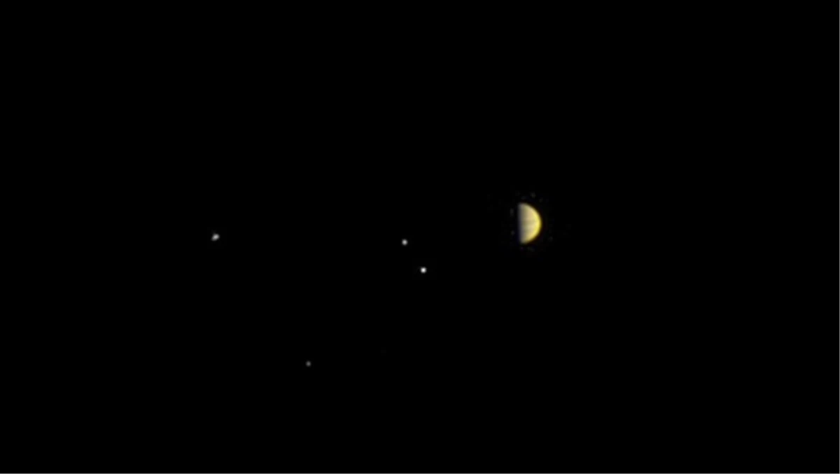 Juno, Jüpiter\'in Manyetik Alanına Girdi!