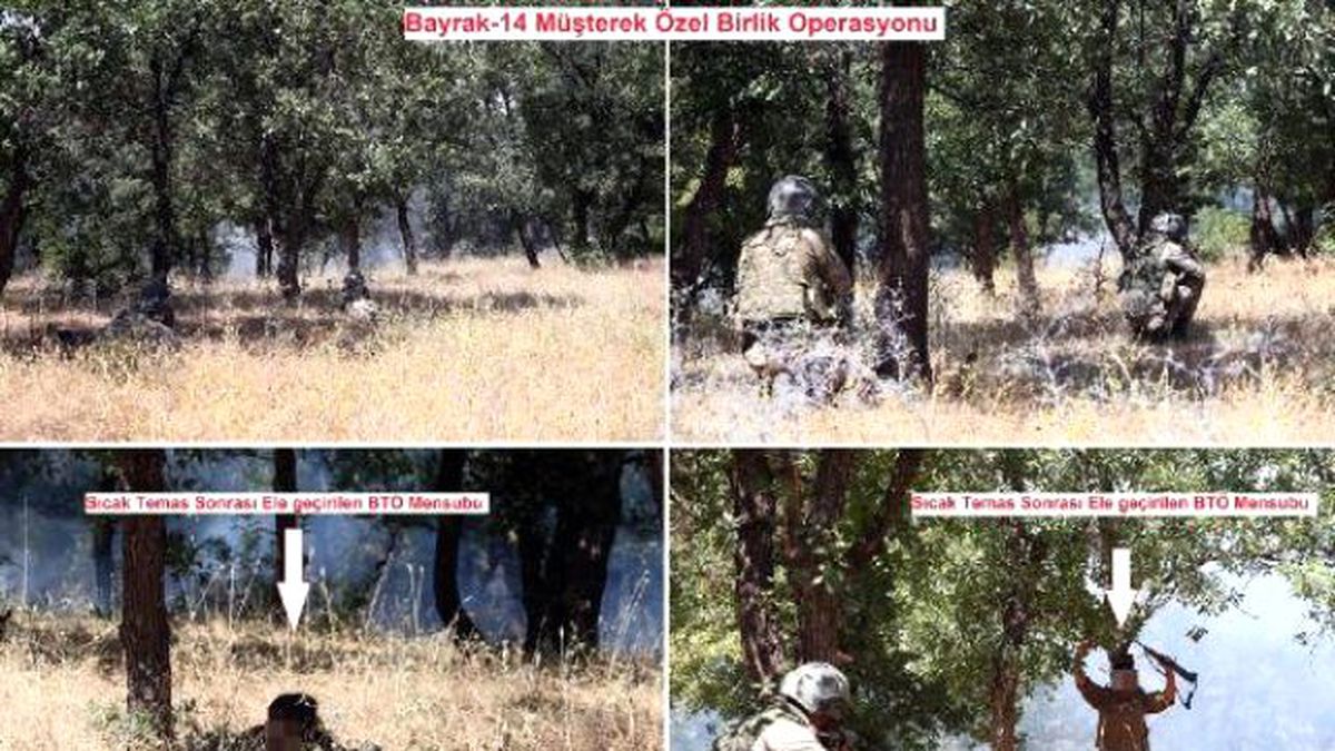 Lice\'de Çatışma; 2 PKK\'lı Öldü, 4\'ü Yakalandı