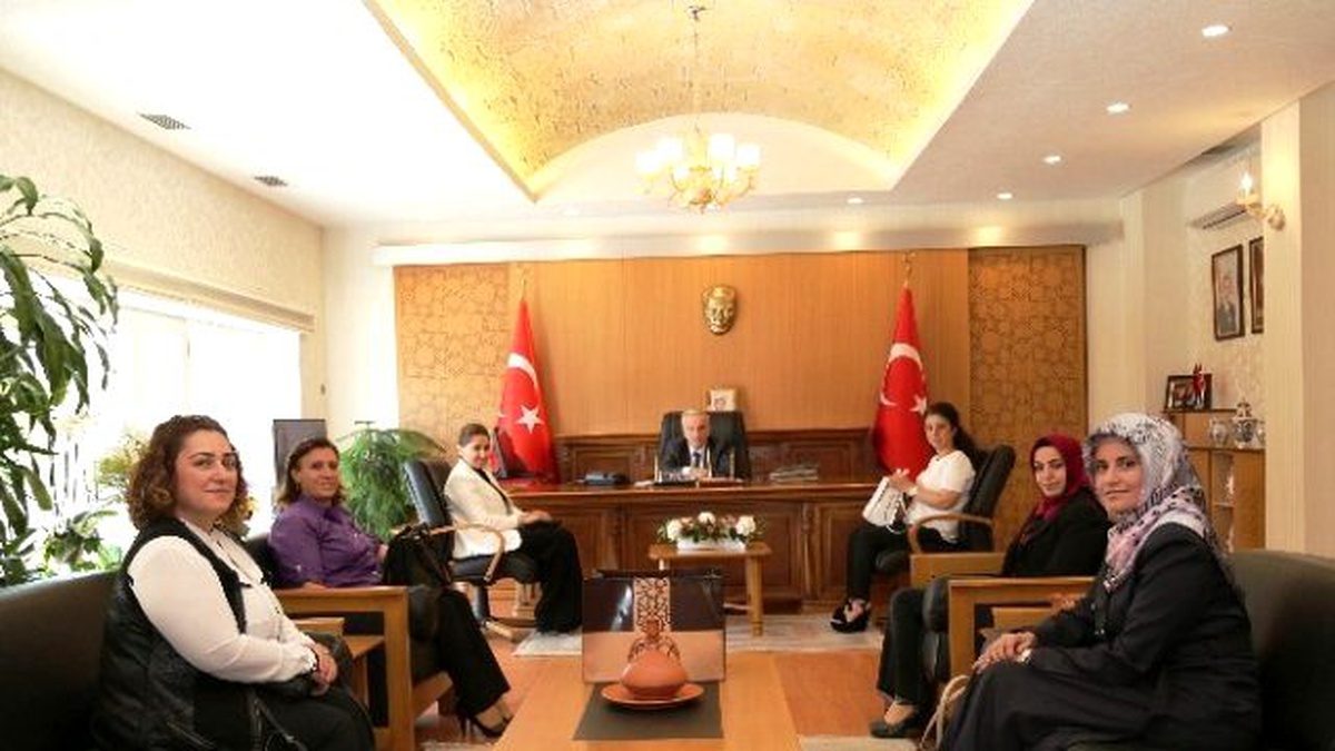 Memur Sen Kayseri İl Temsilciliği Kadınlar Komisyonu Vali Kamçı\'yı Ziyaret Etti