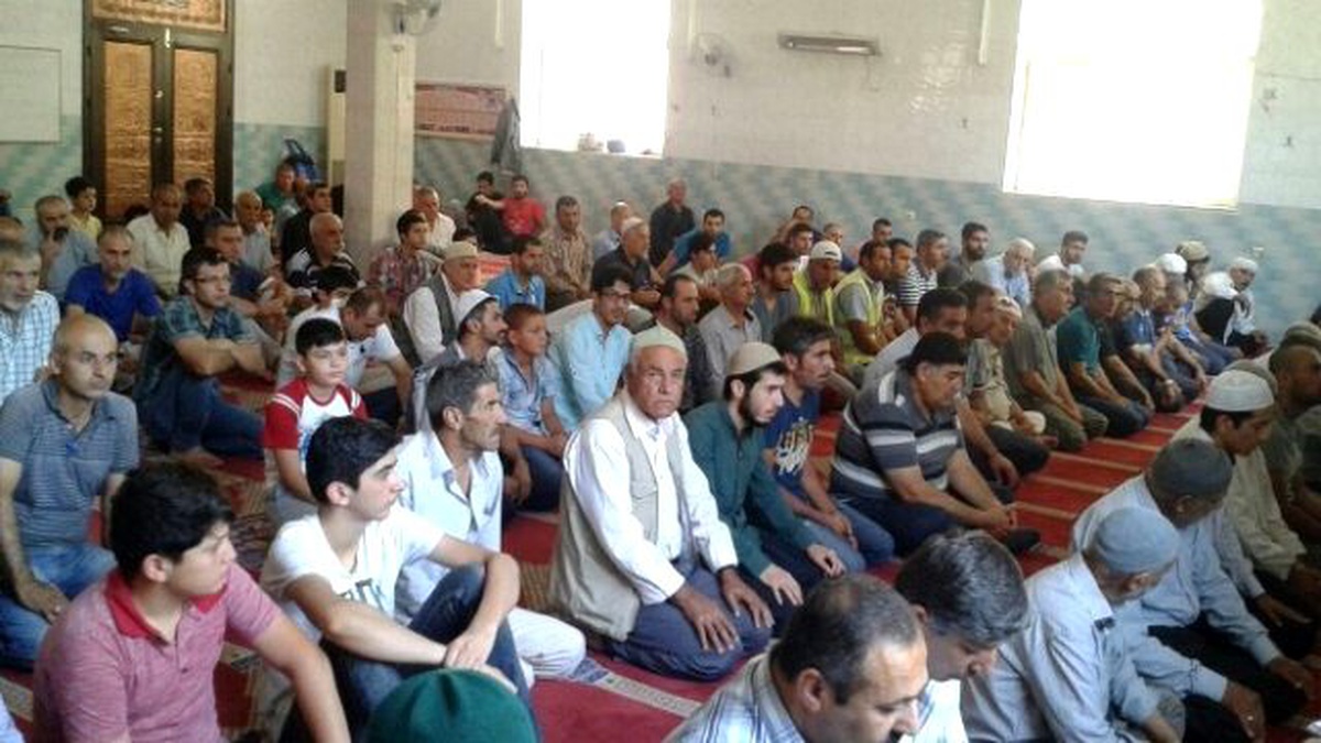Nusaybin\'de Cuma Namazı Kılındı