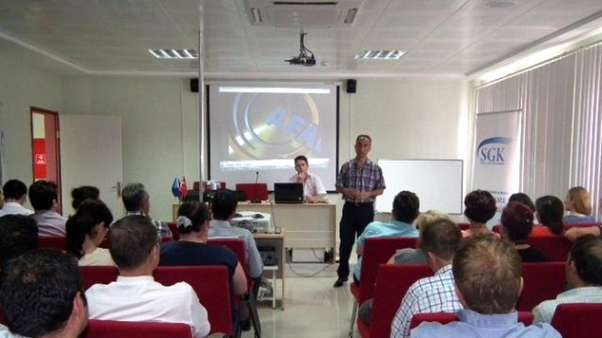 Sgk İl Müdürlüğü Personeline Temel Afet Bilinci Eğitimi