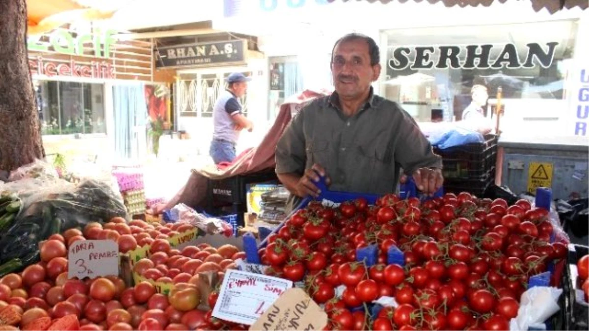 Sıcak Havalar Pazarı da Etkiledi