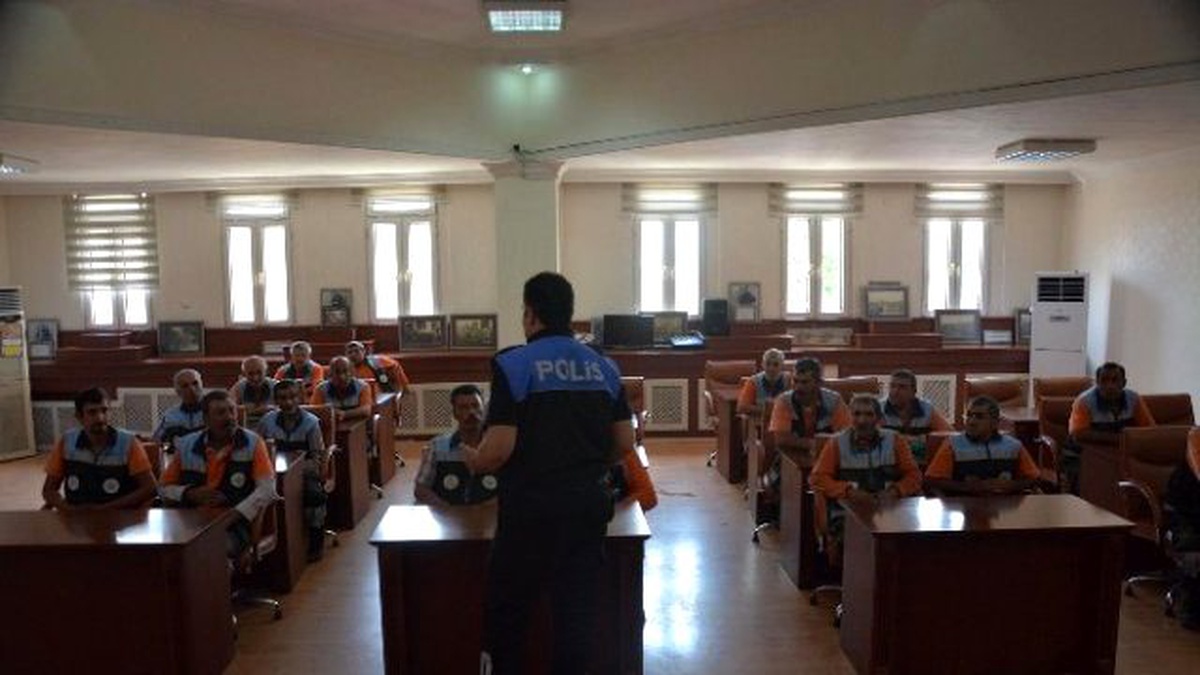 Temizlik Personeline Güvenlik Eğitimi Verildi
