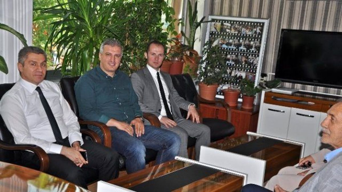 Tp Genel Müdürü Besim Şişman\'dan, Başkan Özdemir\'e Ziyaret
