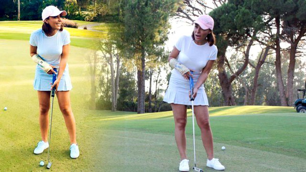 Ziynet Sali, Kırık Koluna Rağmen Golf Oynadı