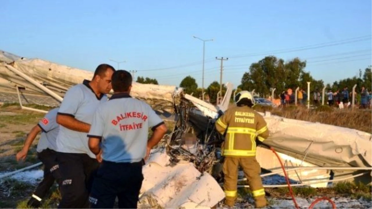 Balıkesir\'deki Uçak Kazasının Acısı Aydın\'a Düştü