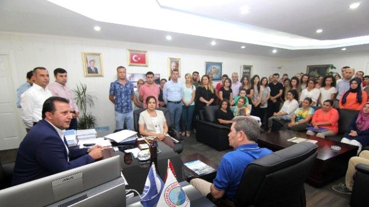 Başkan Soylu Çalışma Arkadaşlarıyla Bayramlaştı