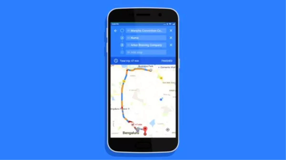 Google Map Android,birden Fazla Yol Seçeneği Eklendi!