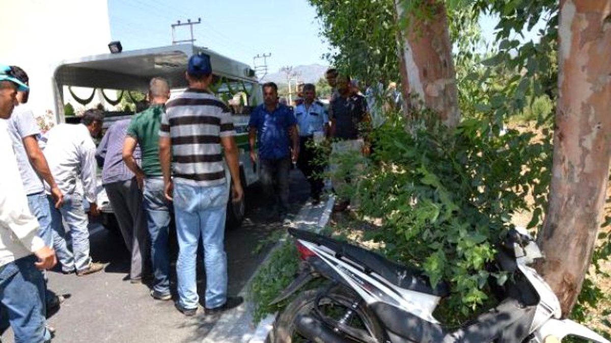 Küçük Oğlu da Motosiklet Kazasında Ölen Baba Yıkıldı