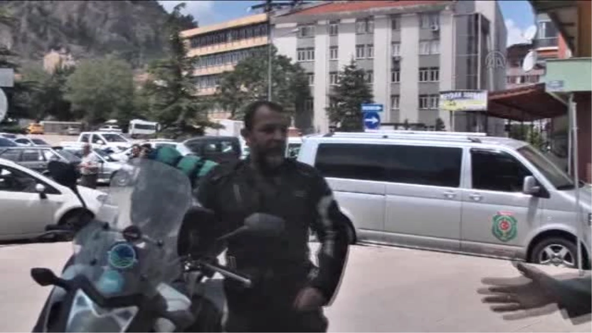 Şehitler İçin Motosiklet ile Türkiye\'yi Dolaşıyor