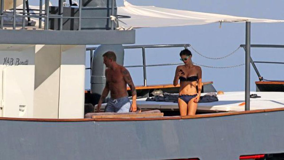 Şermin Şerivar ve İtalyan Sevgilisi Capri Tatilinde