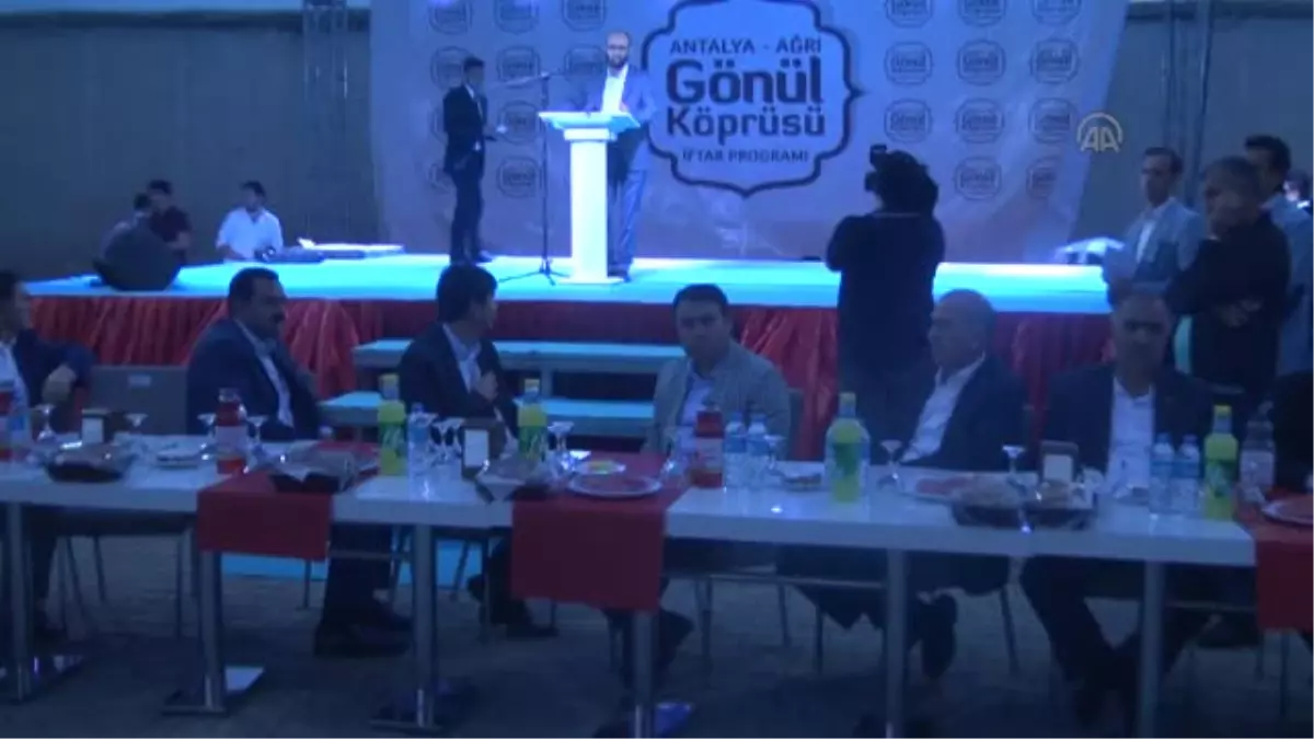 Antalya ile Ağrı Arasında "Gönül Köprüsü"