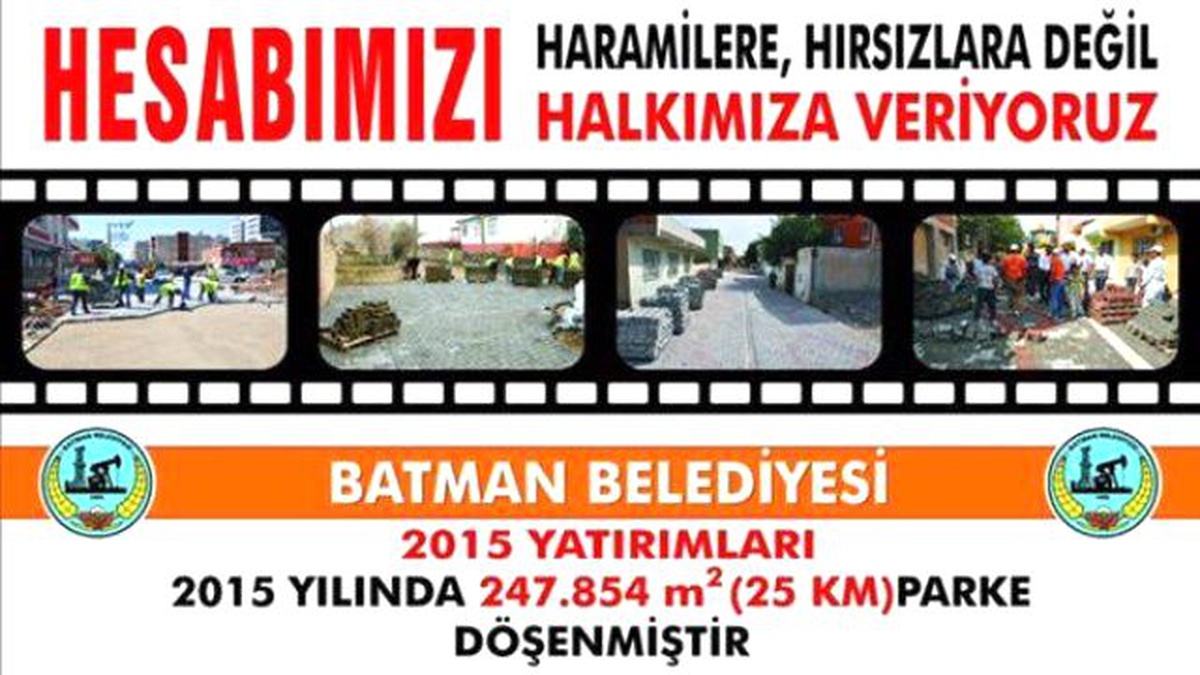Batman Belediyesi\'ne Ait Afişler Mahkeme Kararıyla Kaldırıldı