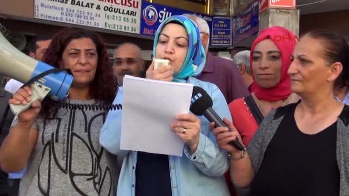 Bingöl\'de Hdp ve Dbp Lice Operasyonunu Protesto Etti