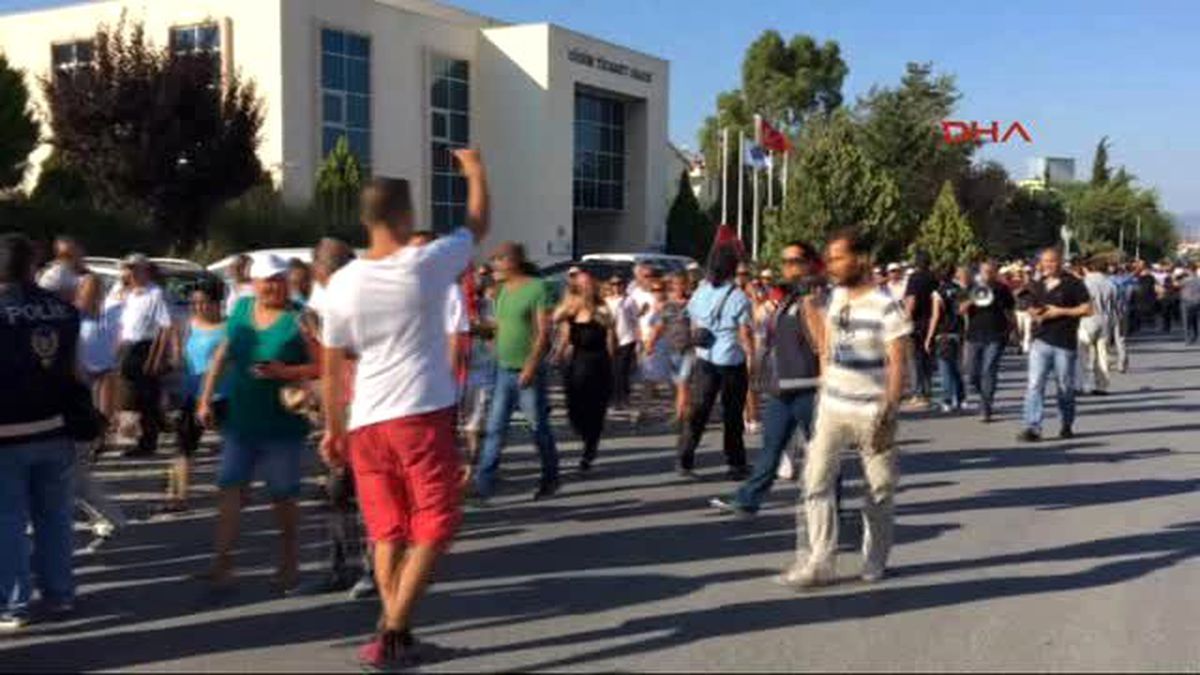 Didim\'de Madımak Anmasında Gerginlik