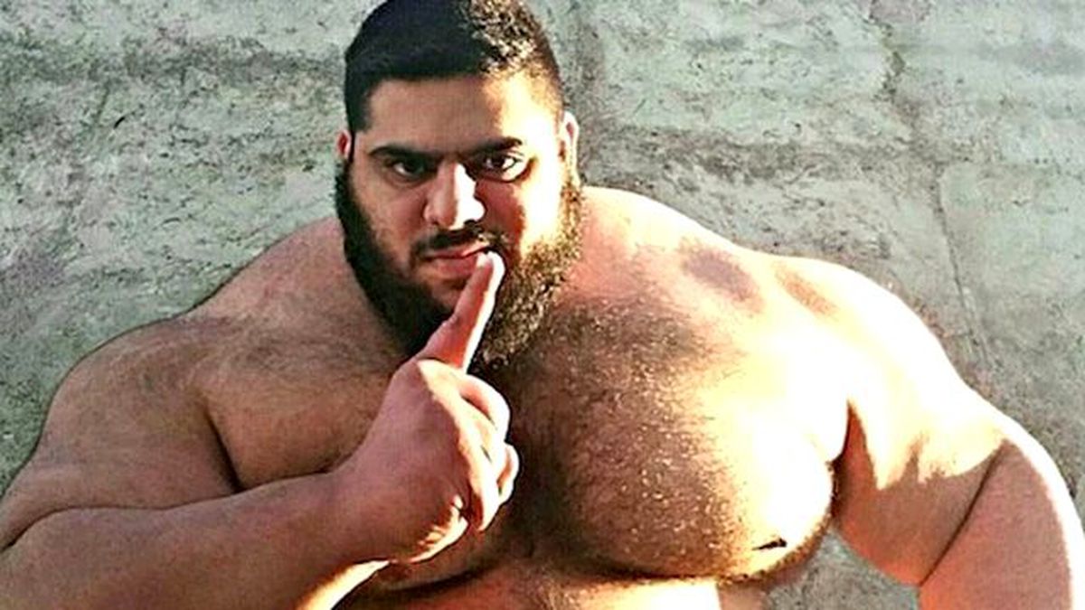 İranlı Hulk, Görenleri Şaşkına Çevirdi