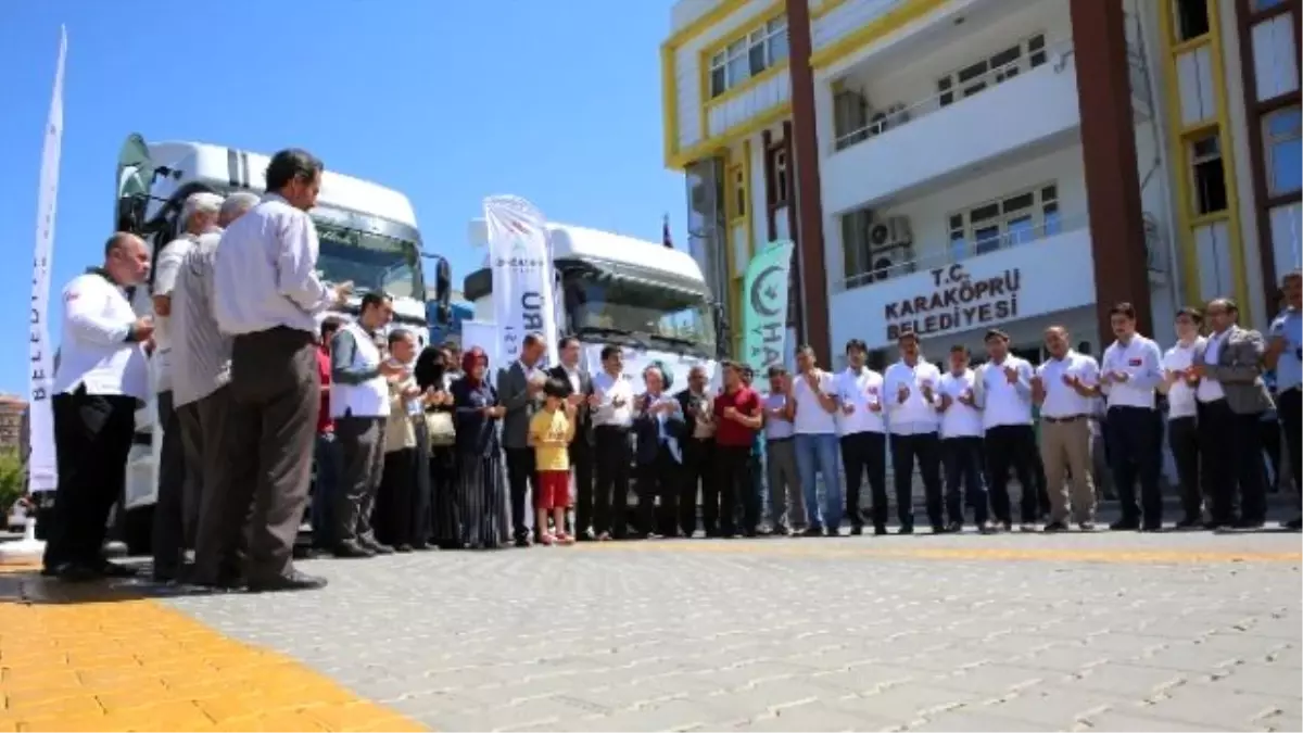 Yardım Tırlarına Polis Ve Askerlerin İsimleri Verildi