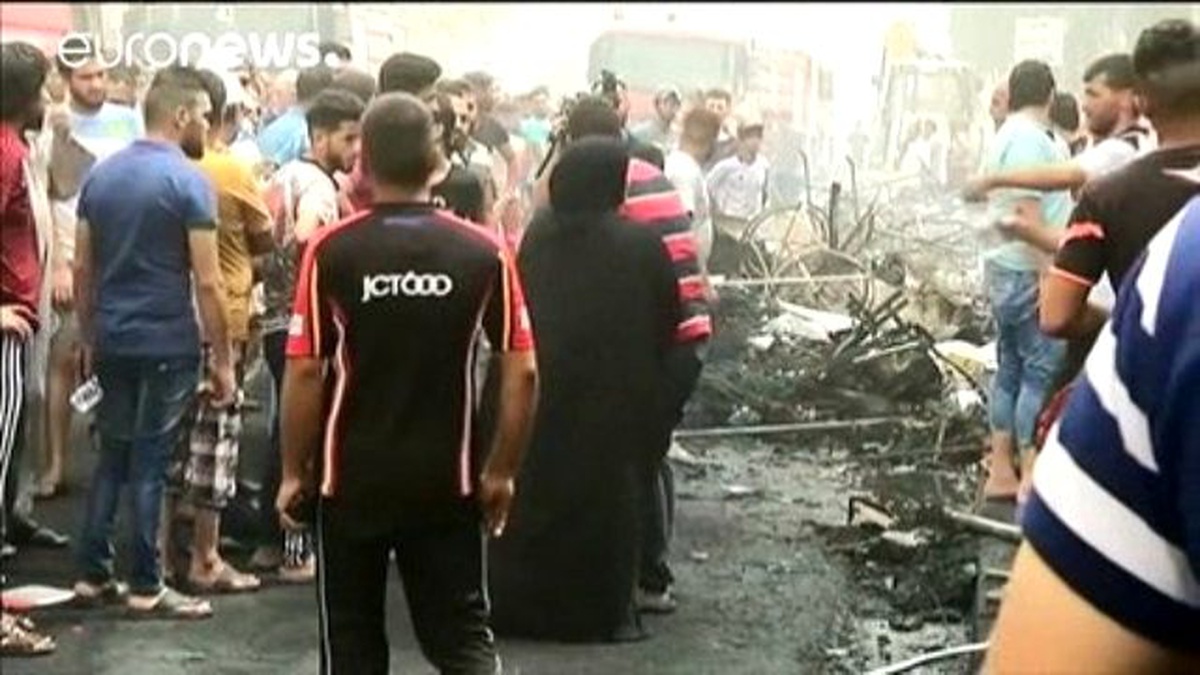 Bağdat Saldırısında Yüzden Fazla Ölü Yüzlerce Yaralı Var