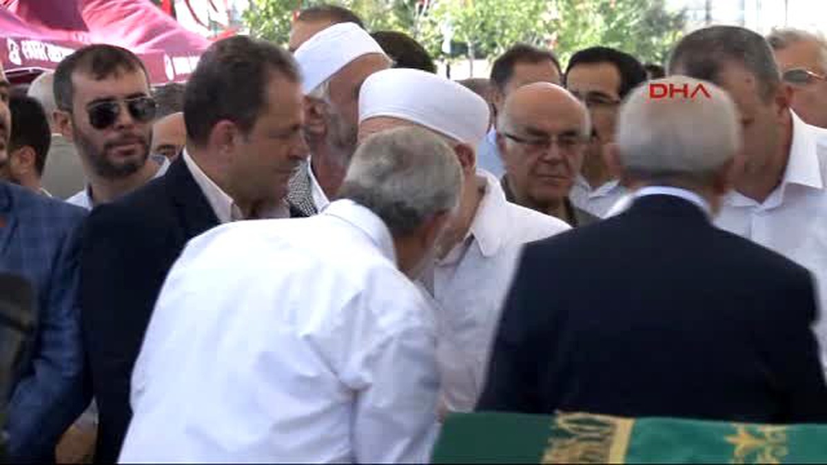Cumhurbaşkanı Erdoğan, Önügören\'in Cenazesine Katıldı