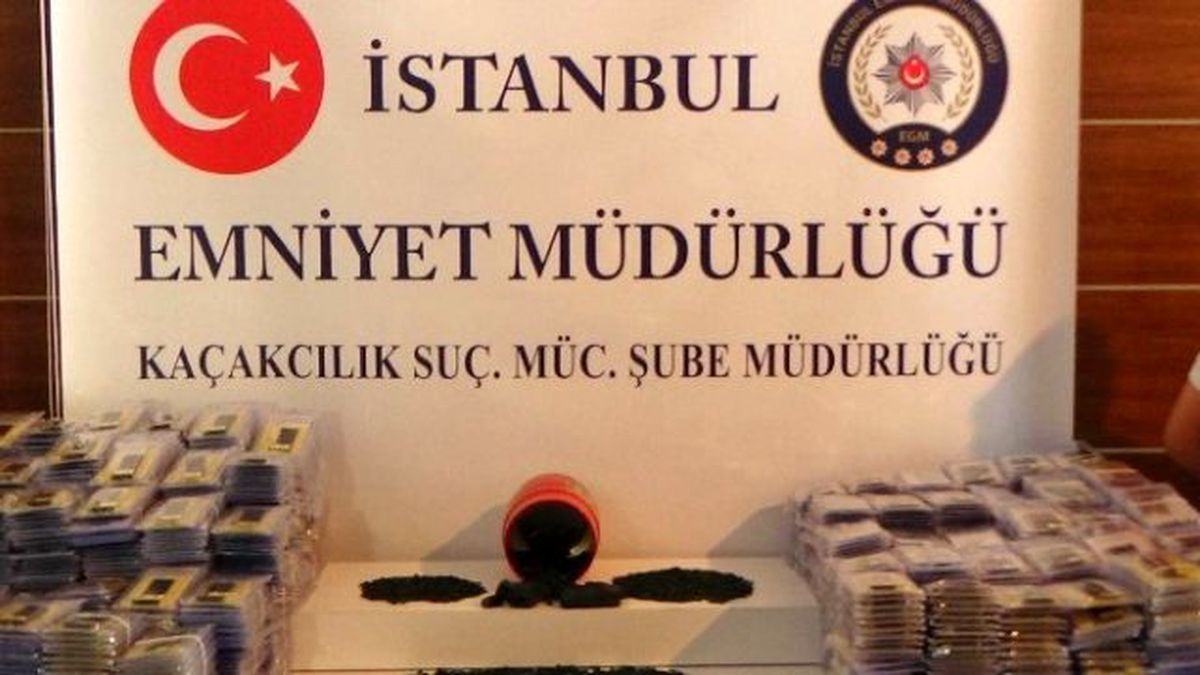 İstanbul\'da 1 Milyonluk Zümrüt Operasyonu
