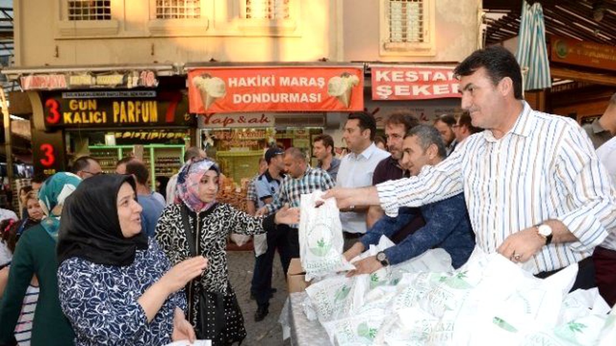 Osmangazi Belediyesi İftariyelik Dağıttı