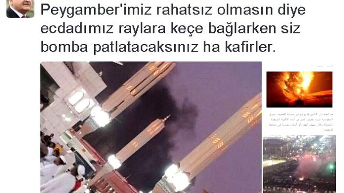 Ak Partili Erdoğan\'dan Medine\'deki Terör Saldırısına Tepki