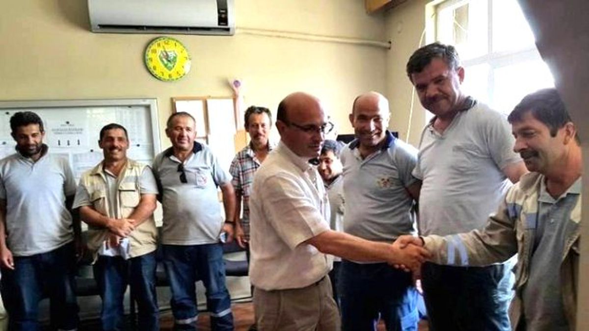 Altınova Belediyesinde Bayramlaşma