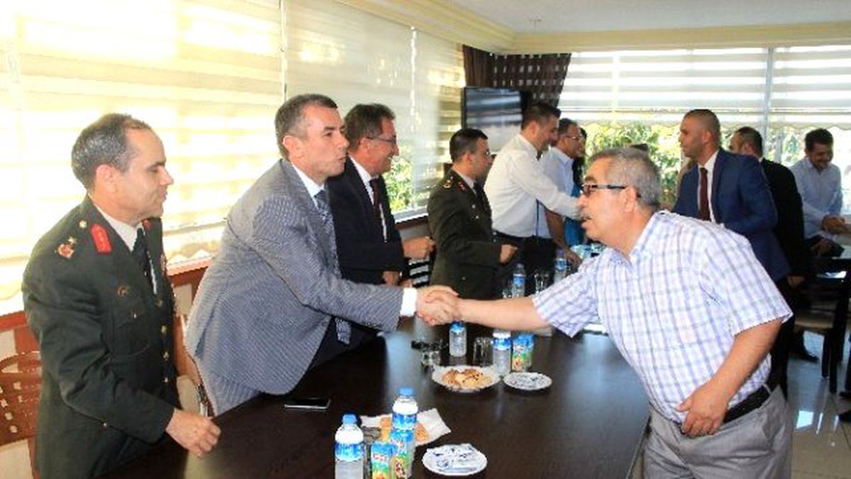 Edremit\'te Bayramlaşma Yapıldı