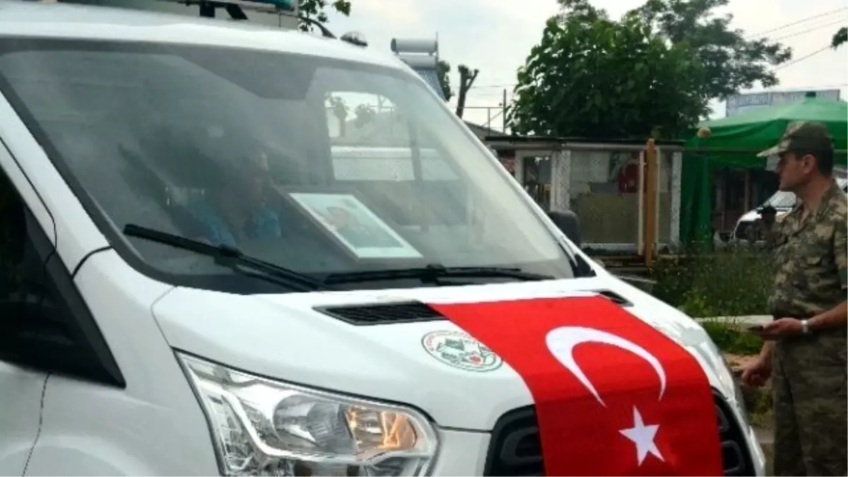 Giresun\'daki Helikopter Kazasında Şehit Olan 7 Kişinin Cenazeleri Otopsi Sonrası Giresun Devlet...