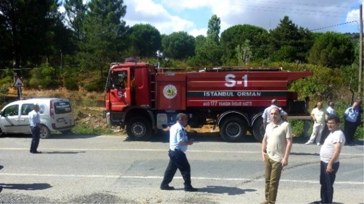 Maltepe\'de Ormanlık Alanda Çıkan Yangın Kontrol Altına Alındı