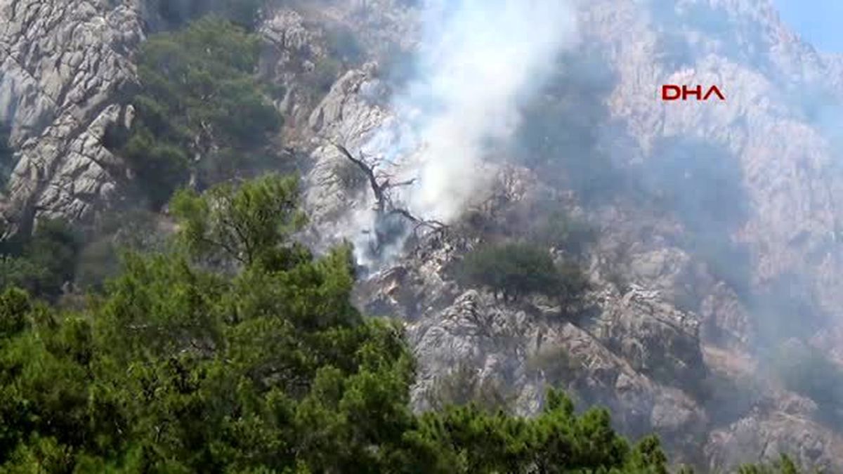 Antalya\'da Orman Yangını