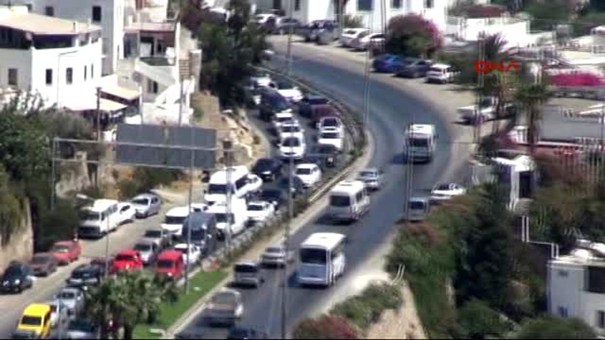 Bodrum\'da Bayram Yoğunluğu Sürüyor