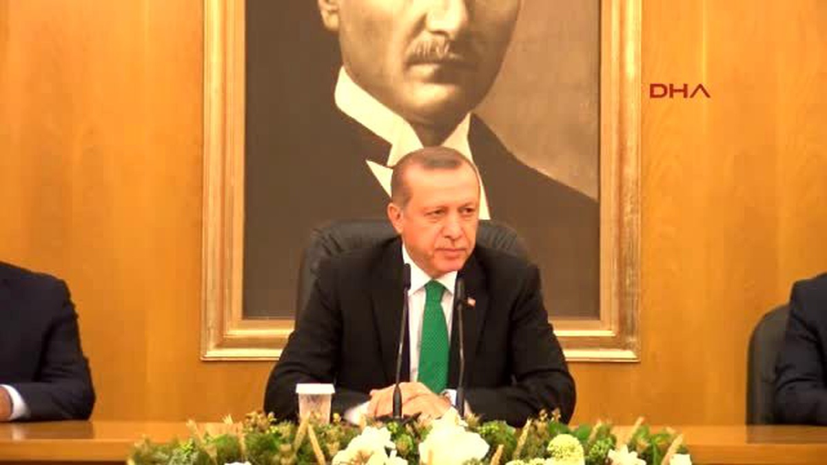 Cumhurbaşkanı Erdoğan Atatürk Havalimanı\'nda Açıklamalarda Bulundu