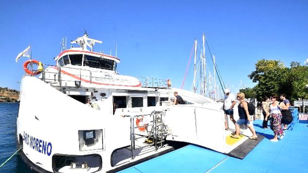 Foça\'dan Sonra Mordoğan\'a da Gemi Seferi
