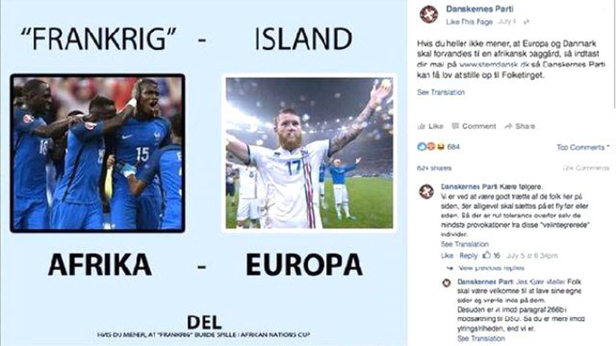 İzlanda Milli Takımı\'nın Irkçı Propagandaya Alet Edilmesi Tepkiyle Karşılandı