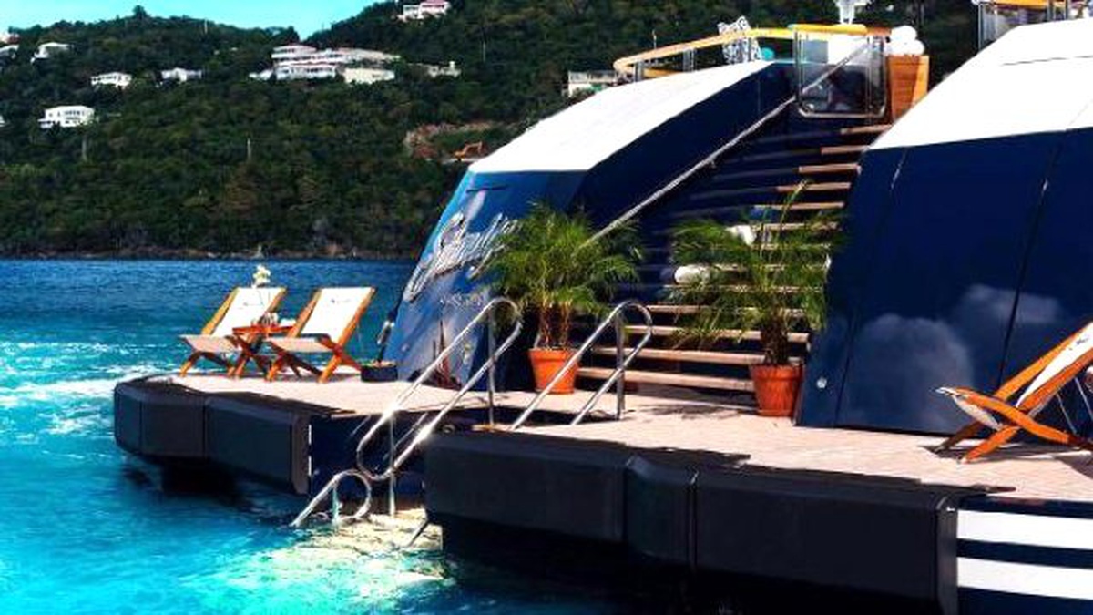 Kirası Bir Servet Olan Mega Lüks Yat Solandge, Bodrum\'da