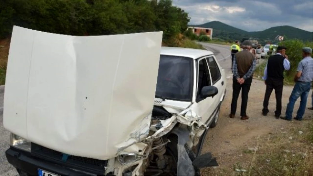 Niksar\'da Trafik Kazası: 1 Yaralı