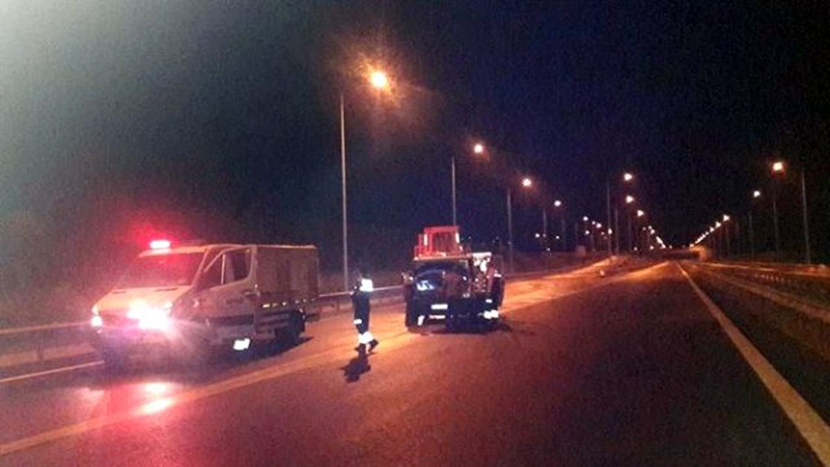 Yağmur Yağışı Otoyolda Trafiği Durdurdu