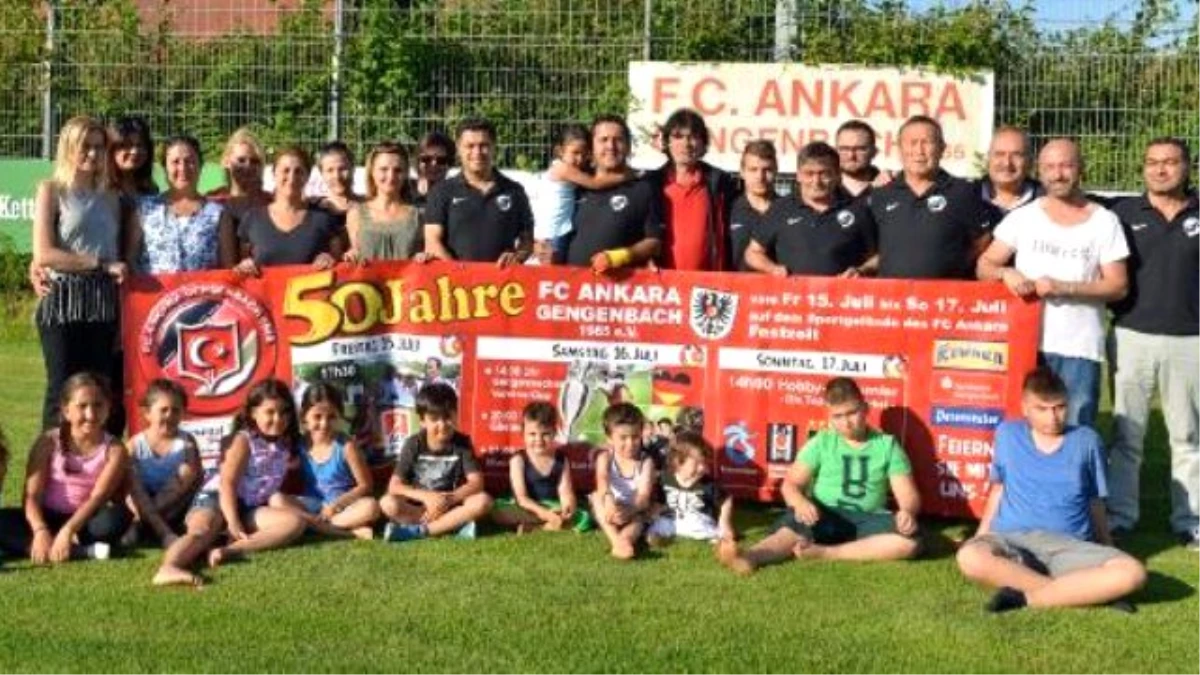 Almanya\'nın En Eski Türk Futbol Kulübü Fc. Ankara Gengenbach 50. Yılını Kutluyor