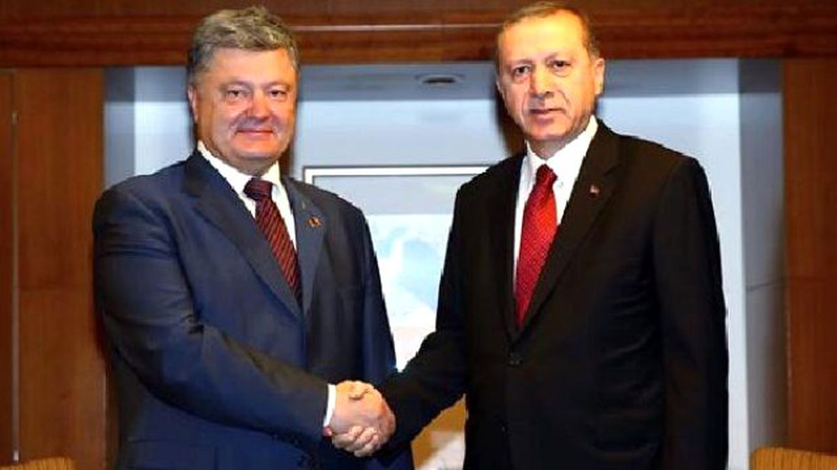 Cumhurbaşkanı Erdoğan, Ukrayna Devlet Başkanı Poroşenko ile Görüştü