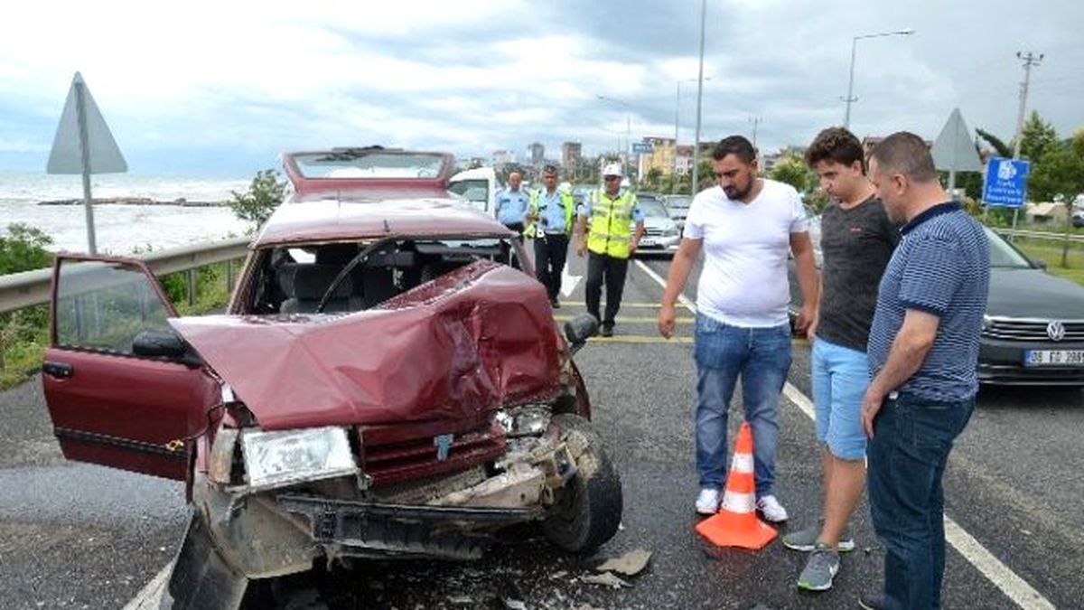 Fatsa\'da Trafik Kazası: 5 Yaralı