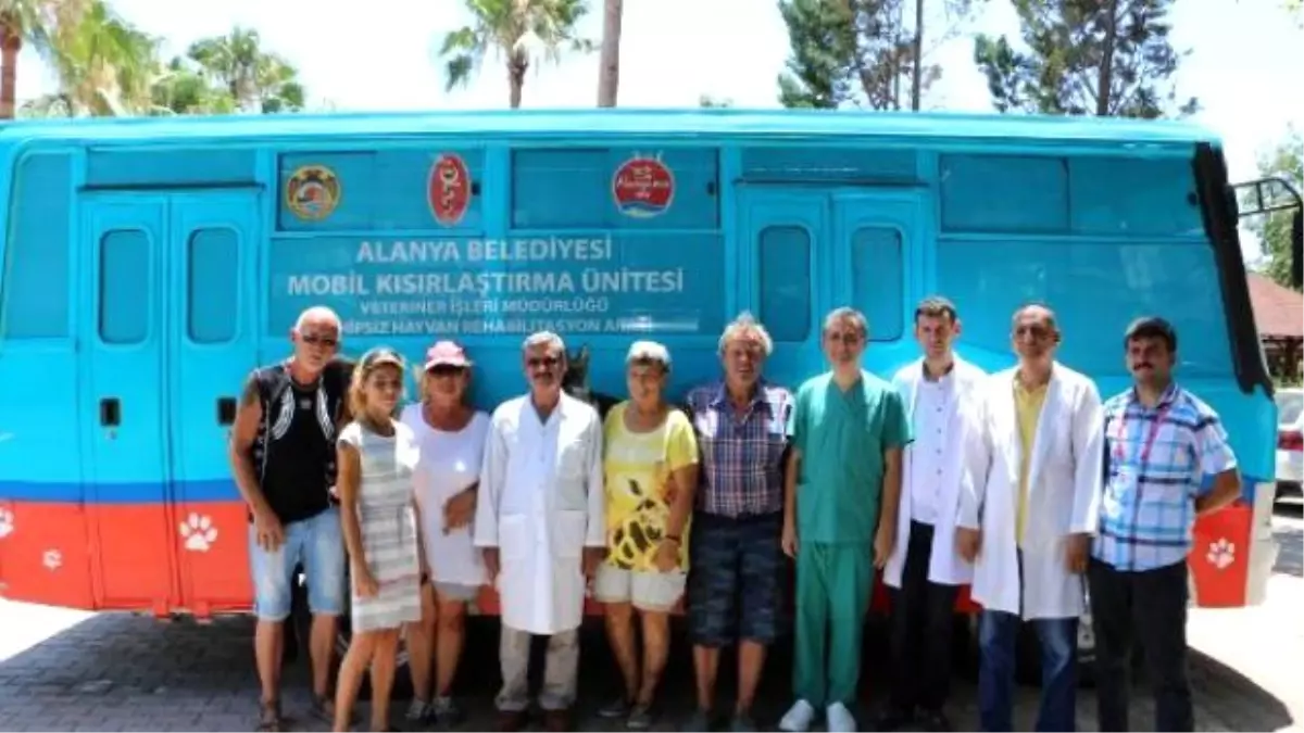 İlk Mobil Veteriner Alanya\'da