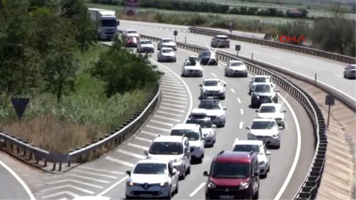 Bursa- Dönüş Trafiğinde Yoğunluk