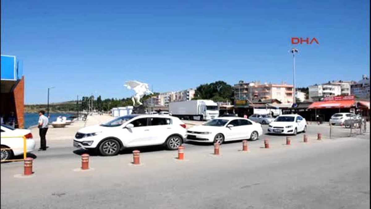 Çanakkale\'de Gestaş 6 Günde 120 Bin Araç Taşıdı