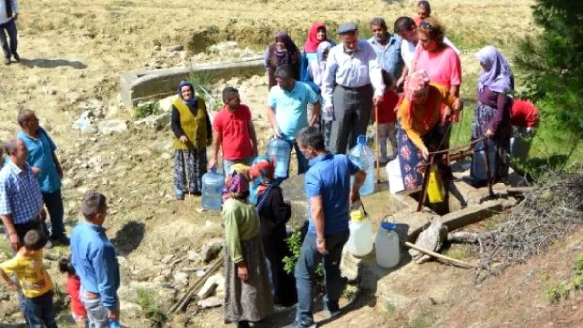 Su İhtiyaçlarını Kuyudan Sağlıyorlar