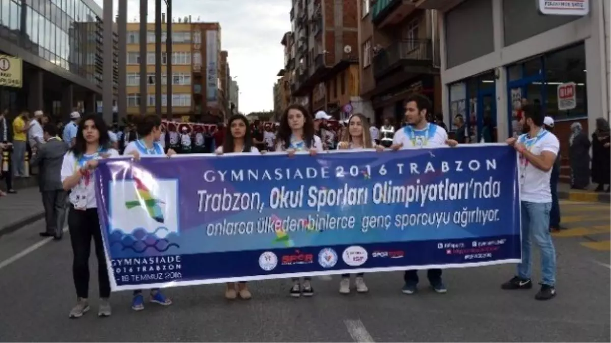 Gymnasiade 2016 Trabzon Olimpiyat Yürüyüşü