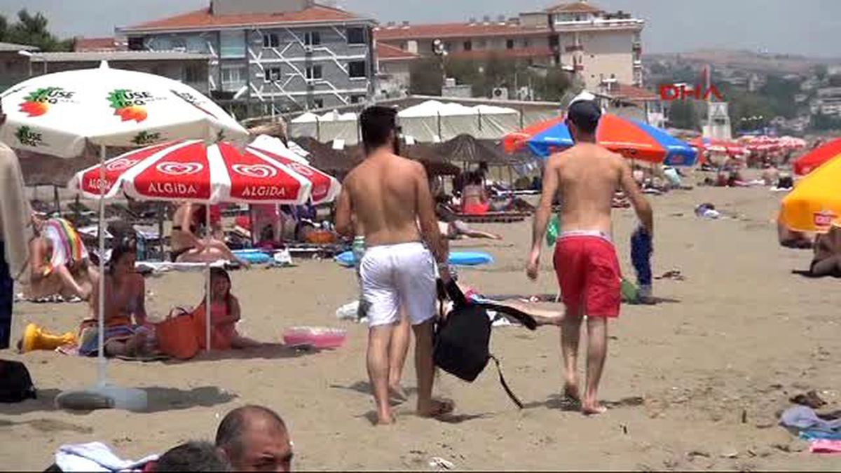 Tekirdağ Tatilciler, Son Saate Kadar Tatilin Keyfini Çıkardı