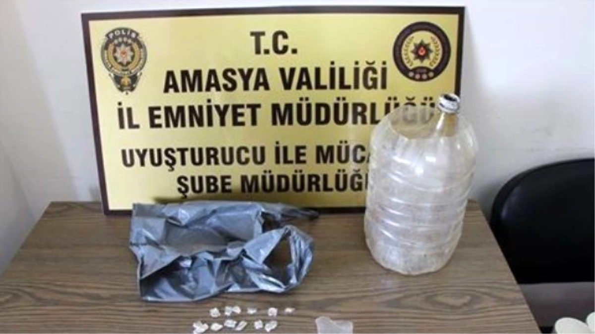 Amasya Polisinden Uyuşturucu Operasyonu